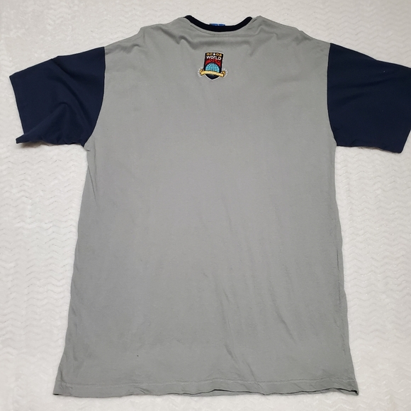 NWT ENGLAND London Polo Team 14 Grey T Shirt Tee XL Cotton - Picture 3 of 5